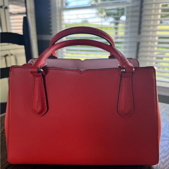 Kate Spade Tippy triple compartment Satchel - Tamarillo color - Picture 14 of 16